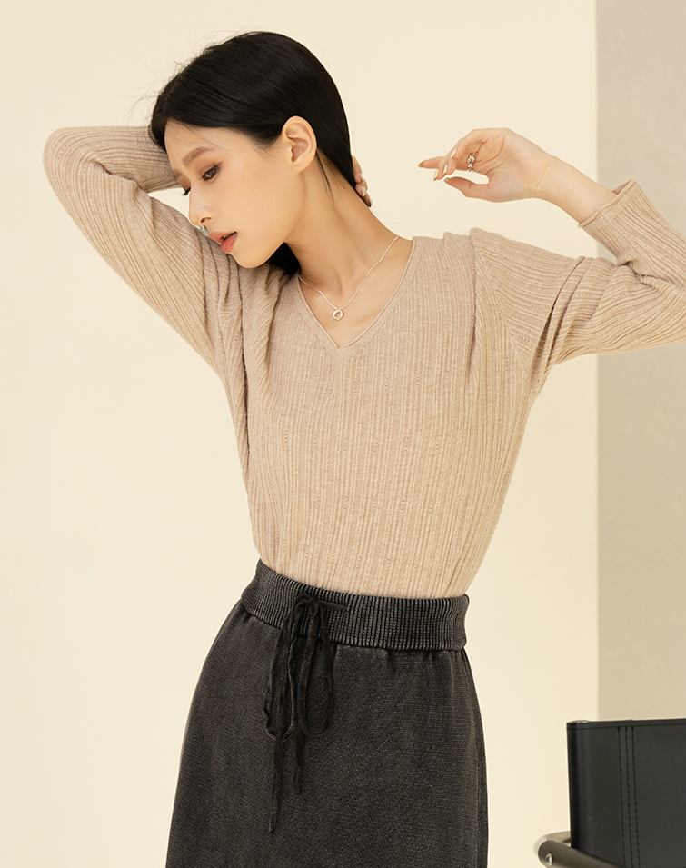 SOFT MIST RIBBED SOLID TOP