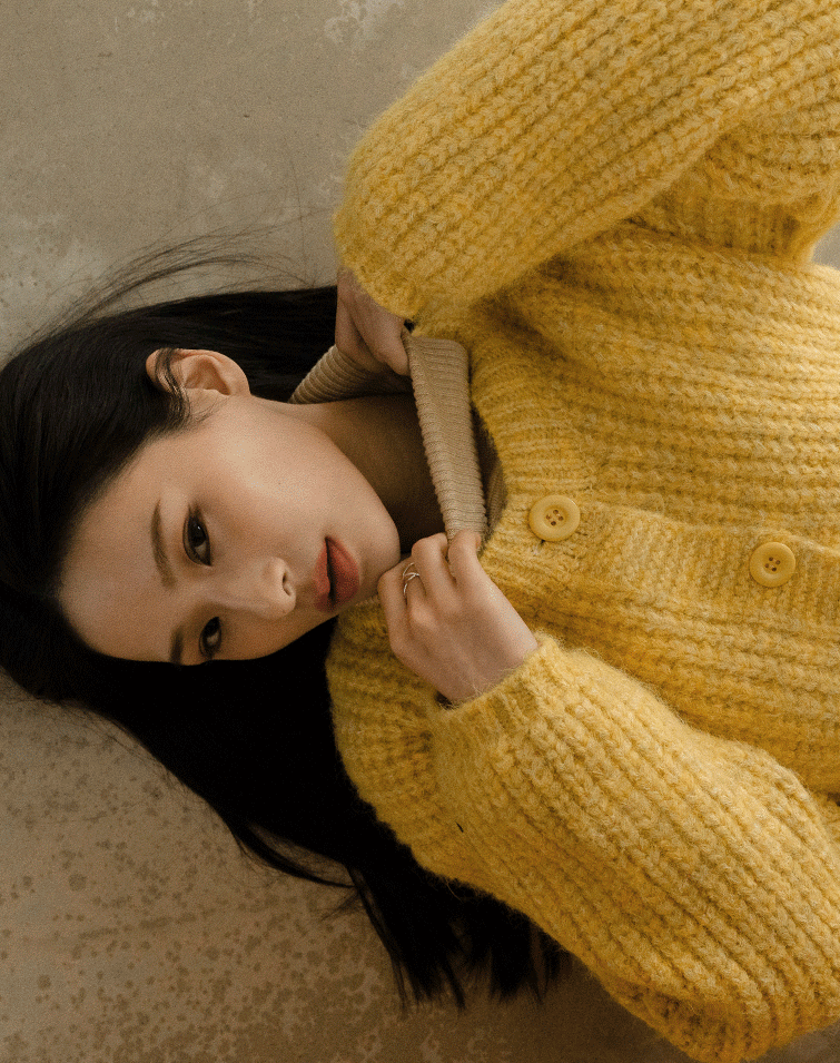 COZY TEXTURED KNIT CARDIGAN