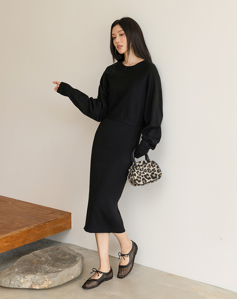 SOFT-COTTON 2-PIECE DRESS
