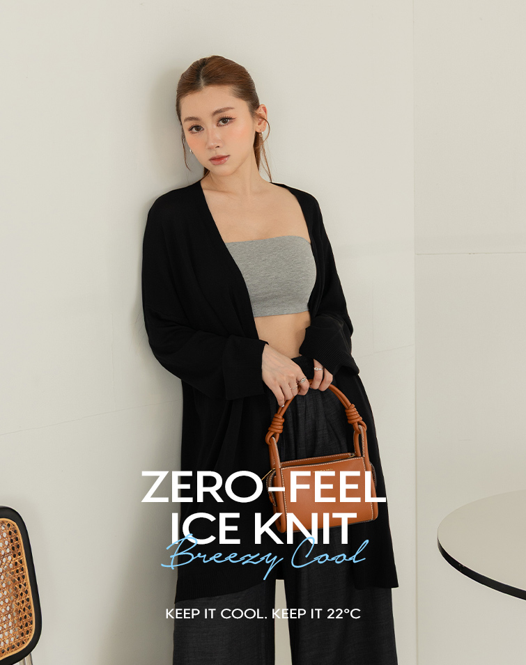 COOLING KNIT CARDIGAN