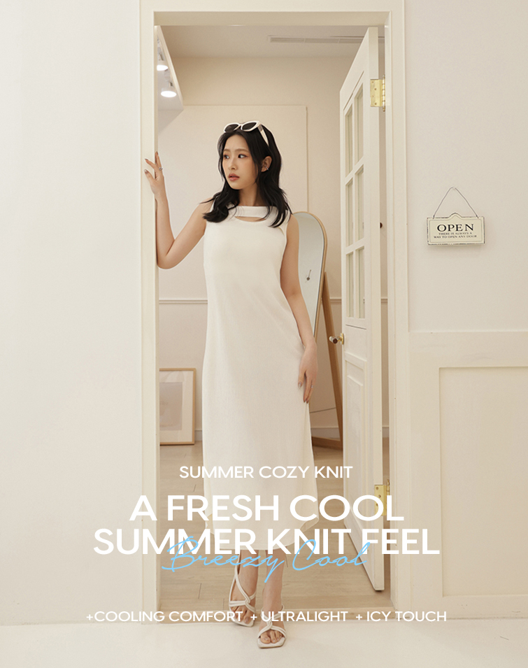 ASYMMETRICAL CUTOUT FRONT TANK DRESS