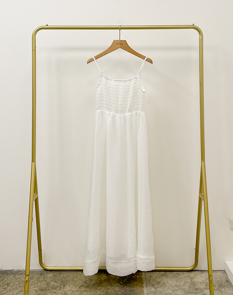 WHISPER BUBBLE TEXTURE DRESS