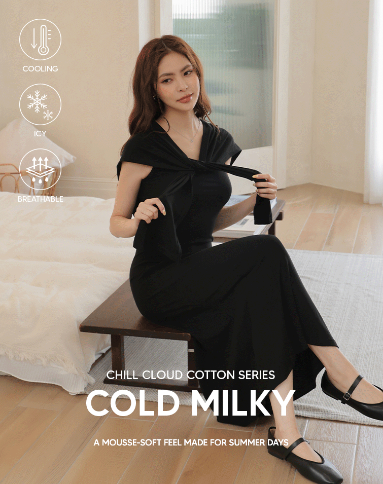 ELEGANT SOLID-COLOR SHAWL VEST DRESS