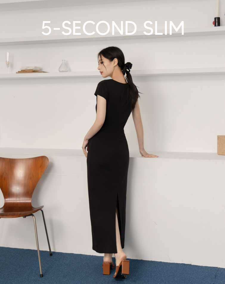 MIT CHIC INSTANT SLIMMING MAXI DRESS