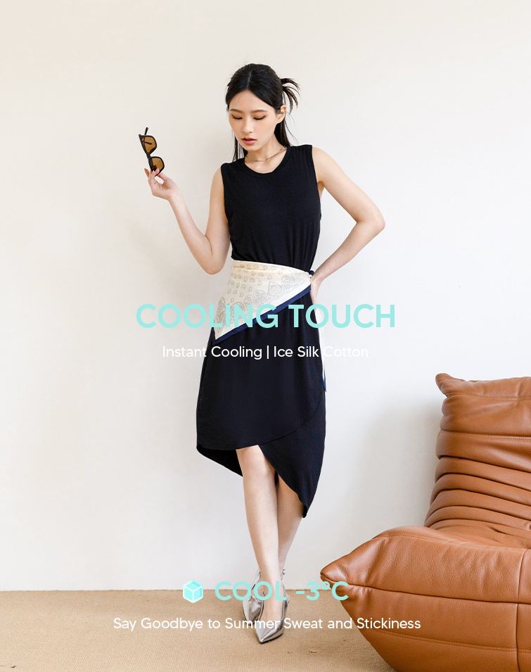 MIT AIRY BUBBLE TANK DRESS