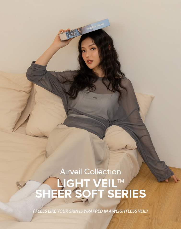 DREAMY SHEER BACK-TIE LONG-SLEEVE TOP
