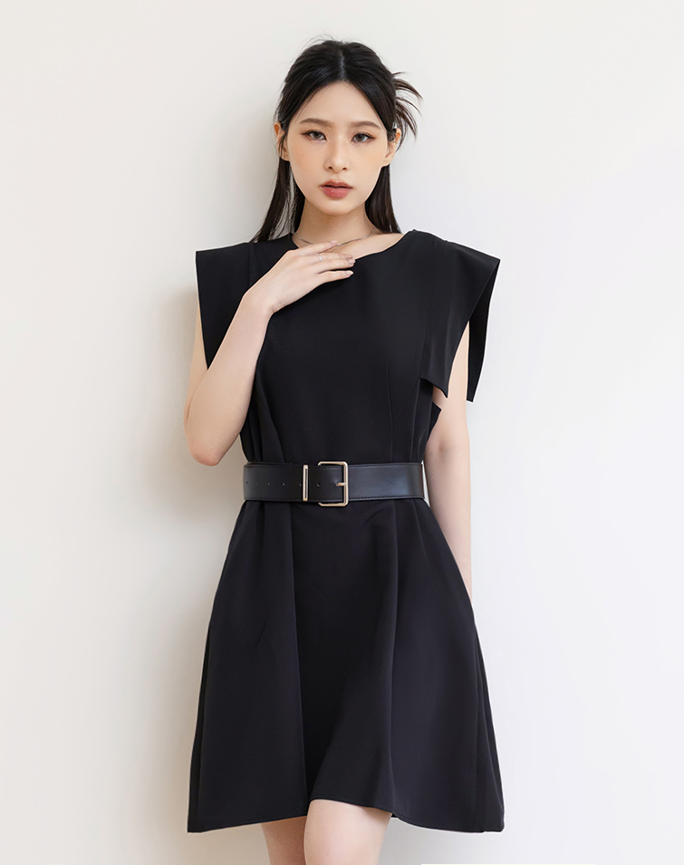 ARM-SHAPING MINI DRESS