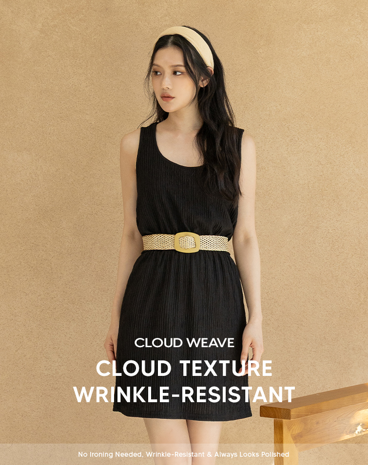MIT NON-IRON TANK MINI DRESS