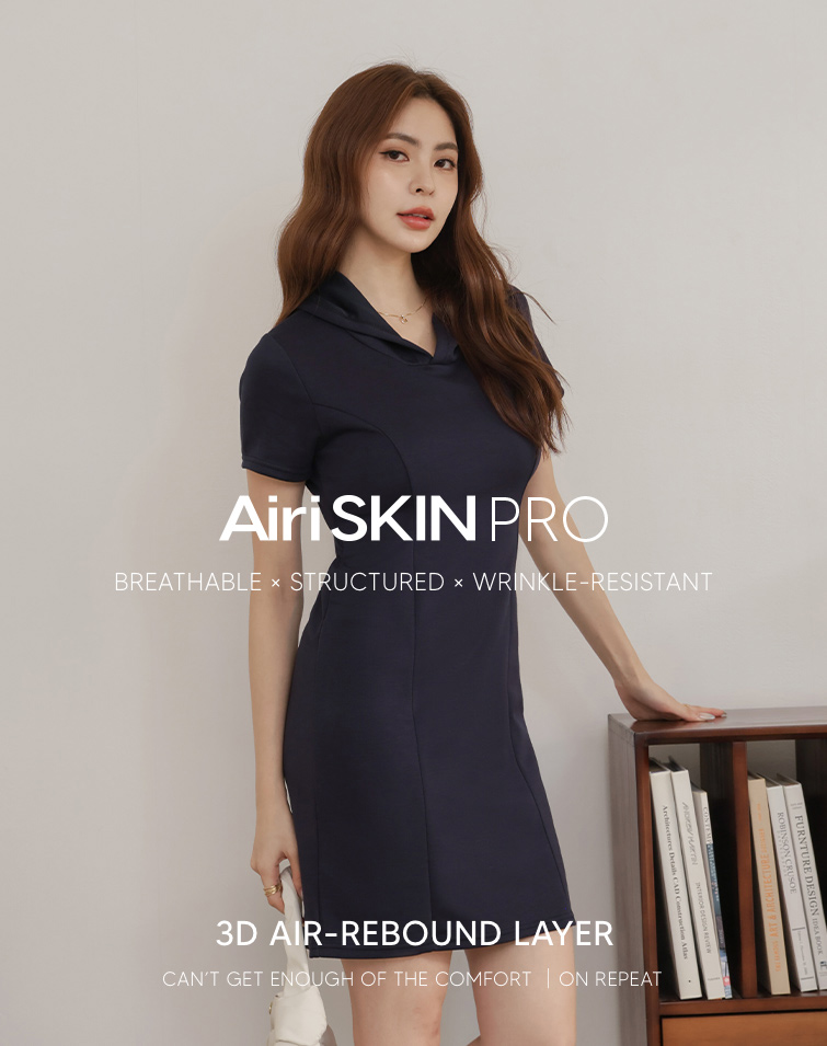 MIT FEATHER-COTTON PLUS HOODED MINI DRESS
