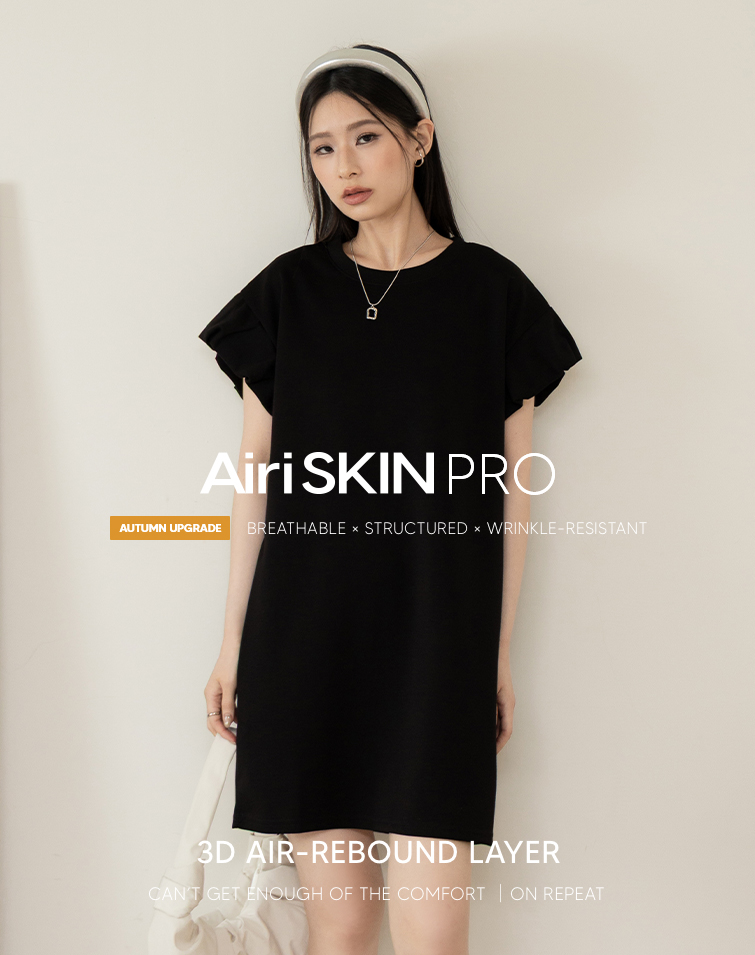MIT FEATHER-COTTON MINI DRESS