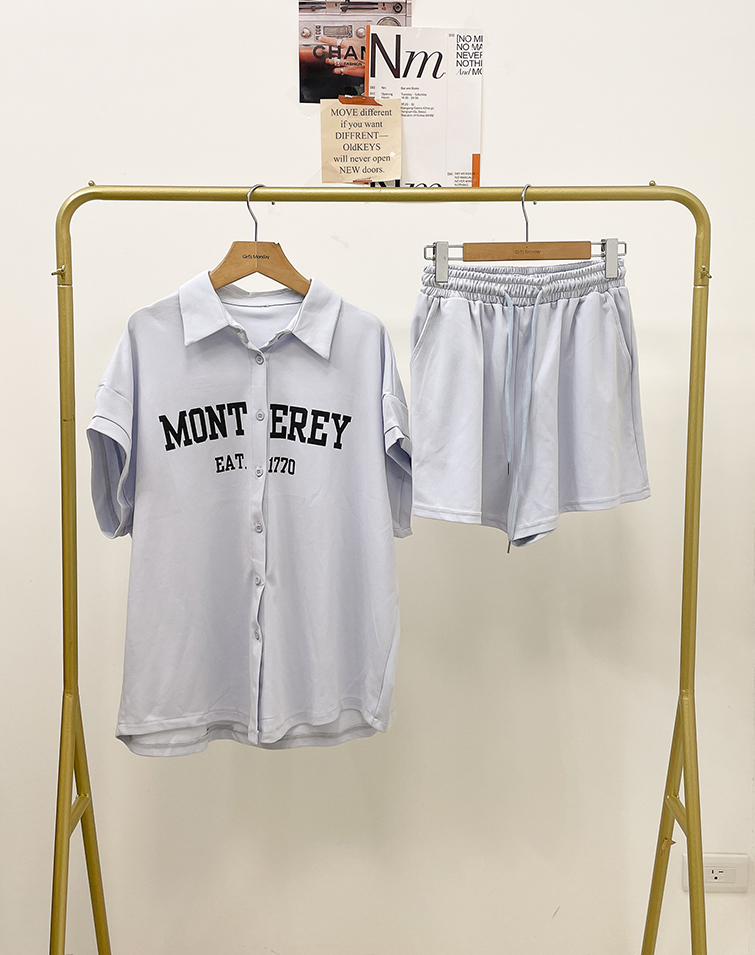 KOREAN-STYLE CREAMY COMFORTABLE LONG-SLEEVE SET