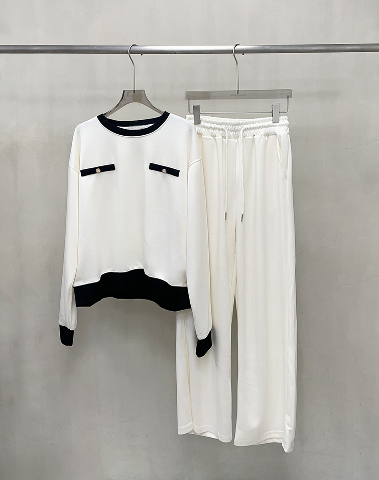 ELEGANT CHANEL-INSPIRED FEATHERLIGHT COTTON SET