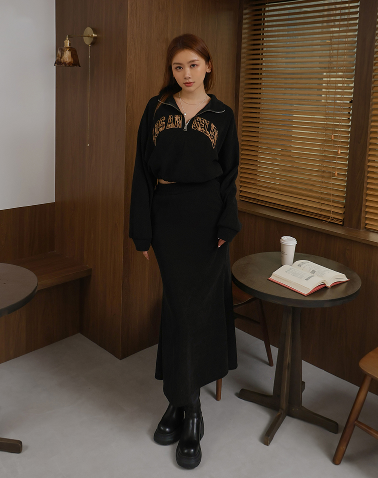 RETRO LEOPARD CORDUROY SET