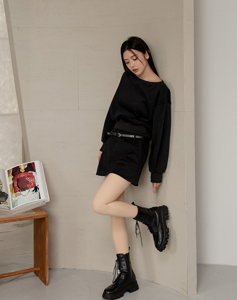 ASYMMETRICAL BELT CO-ORD