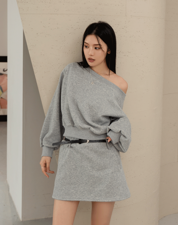 ASYMMETRICAL BELT CO-ORD