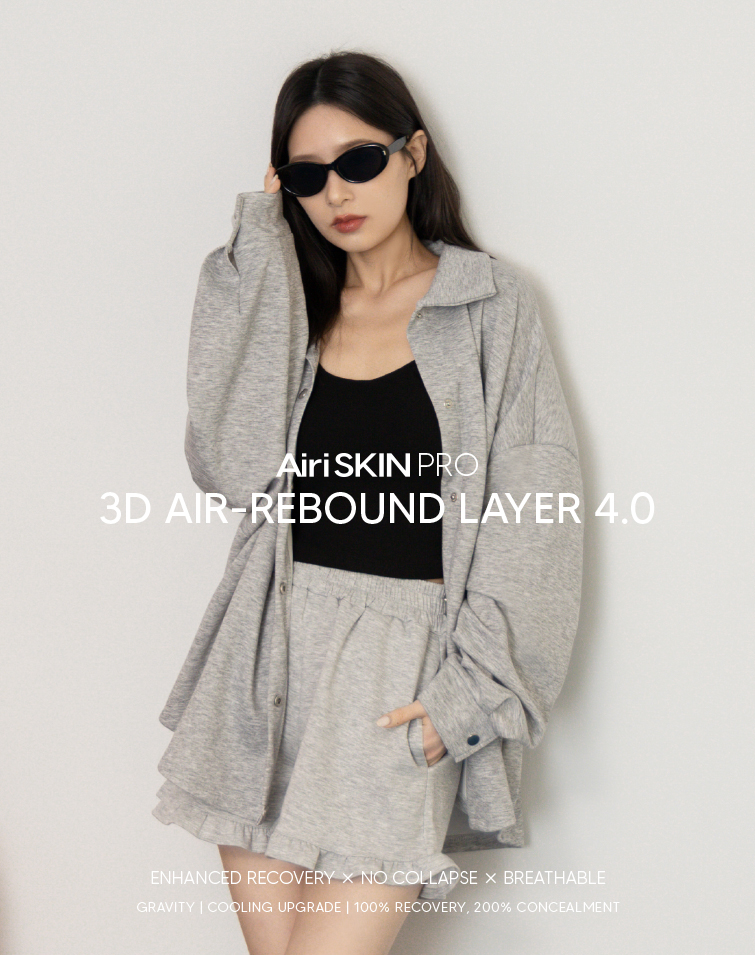 FEATHERLIGHT COTTON SHIRT RUFFLE HEM SHORTS SET