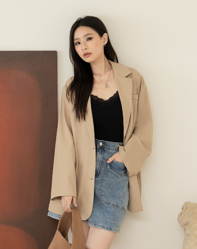 URBAN TAILORED LAPEL BLAZER