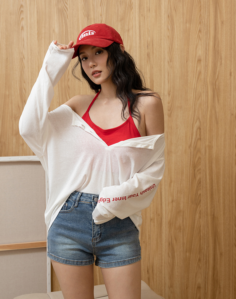FASHIONABLE COLOR-BLOCK TWO-PIECE BRA TOP