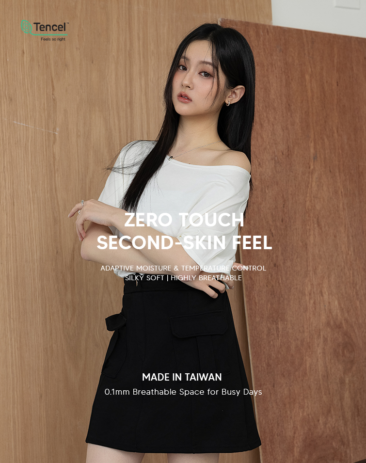 MIT CHIC RELAXED COOL-TOUCH ELBOW-SLEEVE TOP