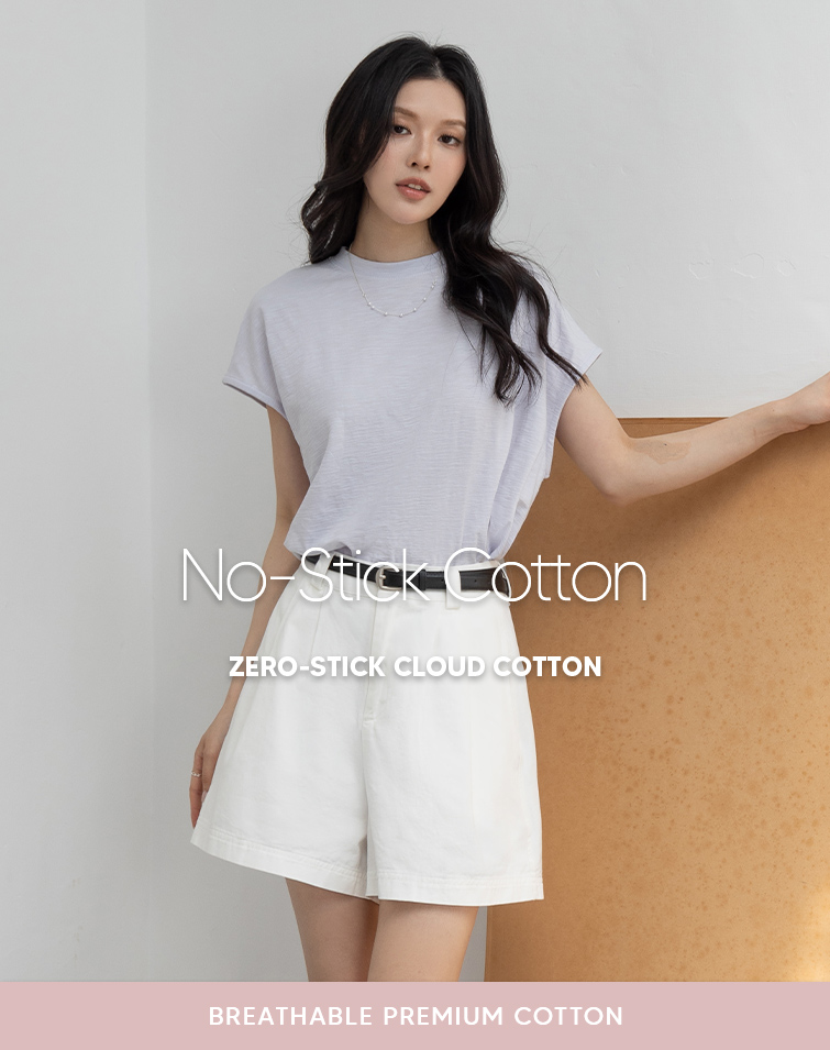 MIT AIRY CLOUD COTTON SLIMMING TOP