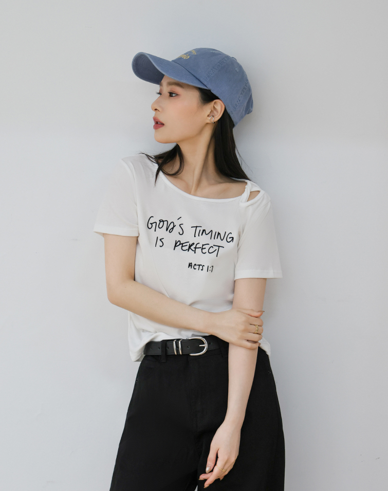 ONE-SHOULDER RUCHED SLIM-FIT TOP