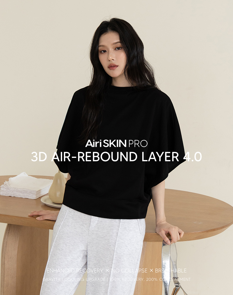 MIT FEATHER-LIGHT BATWING TOP