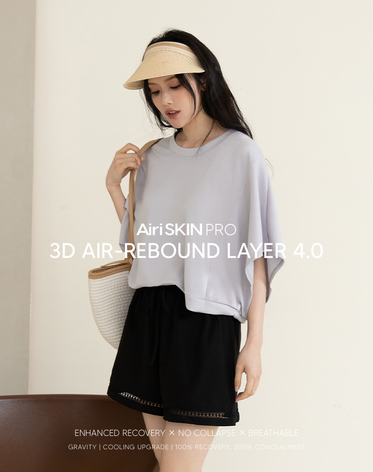 MIT FEATHER-LIGHT BATWING TOP