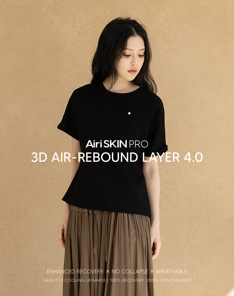 AIR-COTTON PEARL TOP