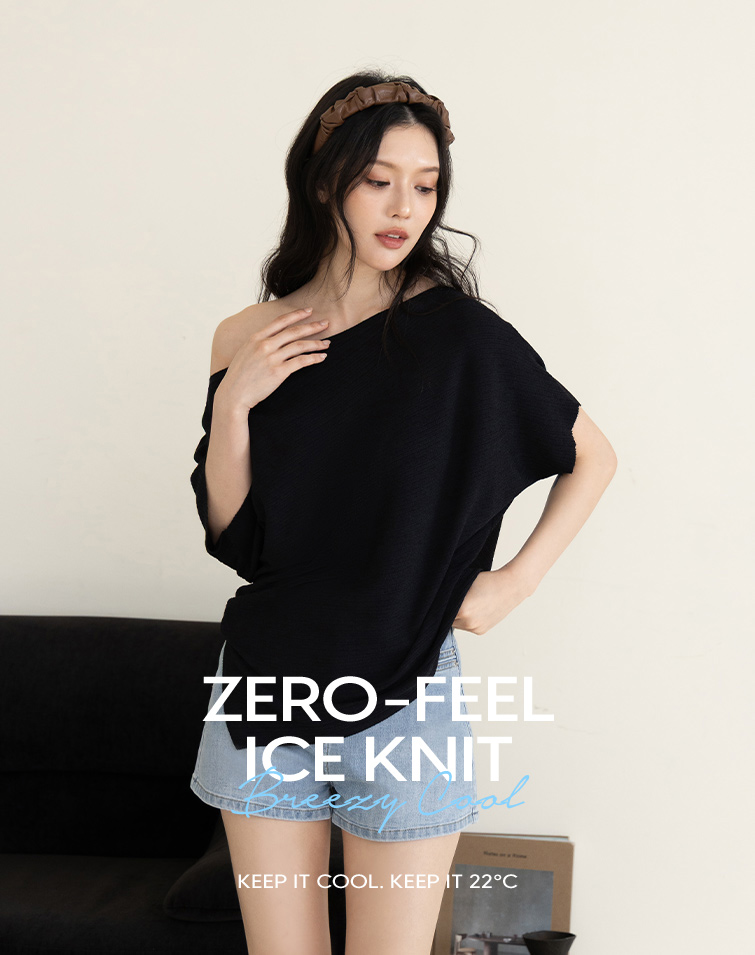 COOLING STRIPED TOP