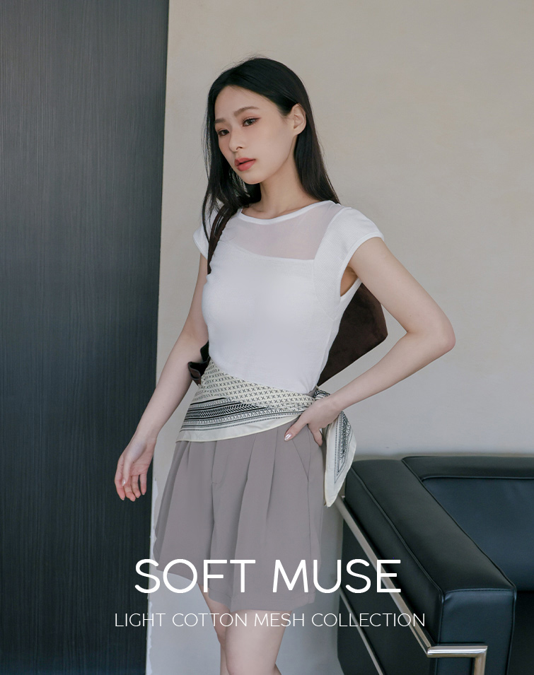MIT ASYMMETRIC MESH TOP
