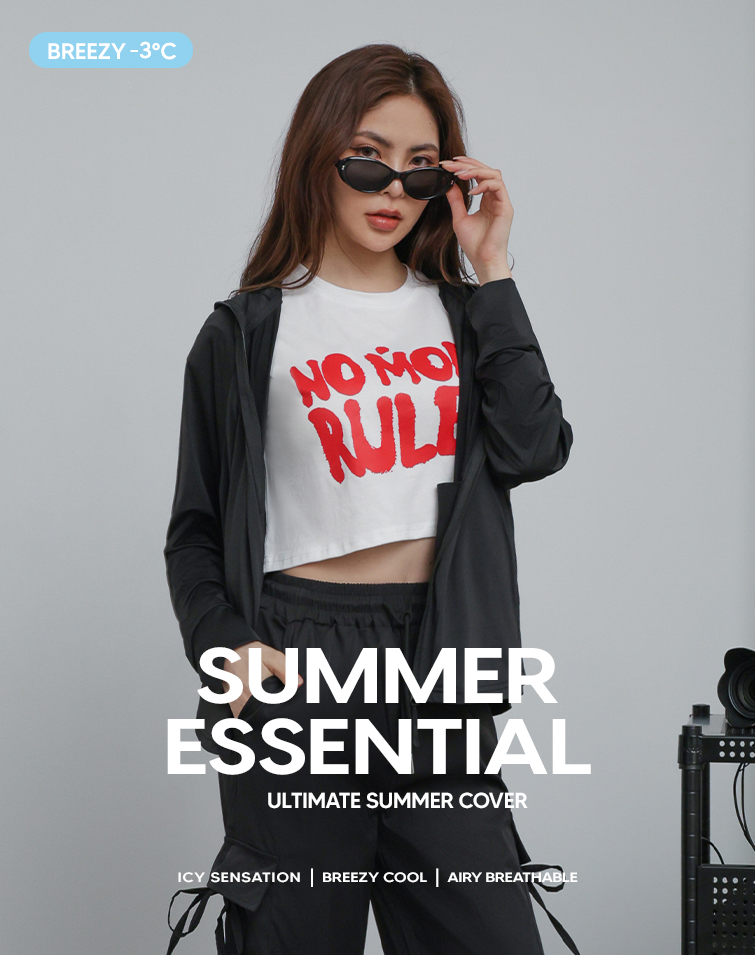 3D BRIM REMOVABLE SUNSHADING JACKET