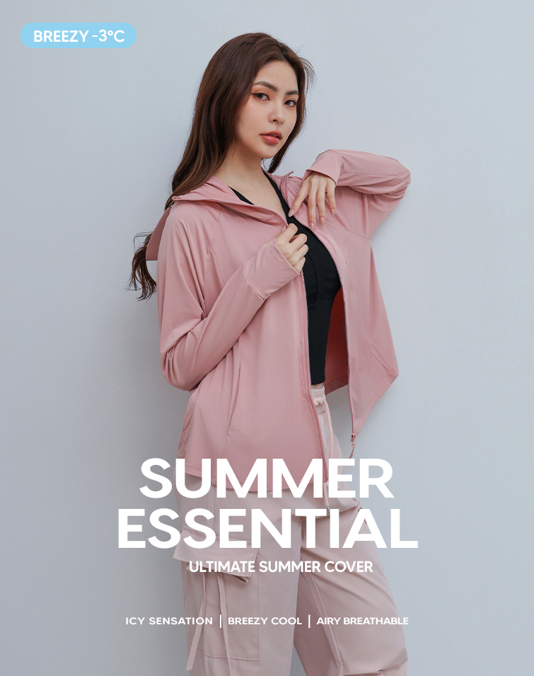 3D BRIM REMOVABLE SUNSHADING JACKET