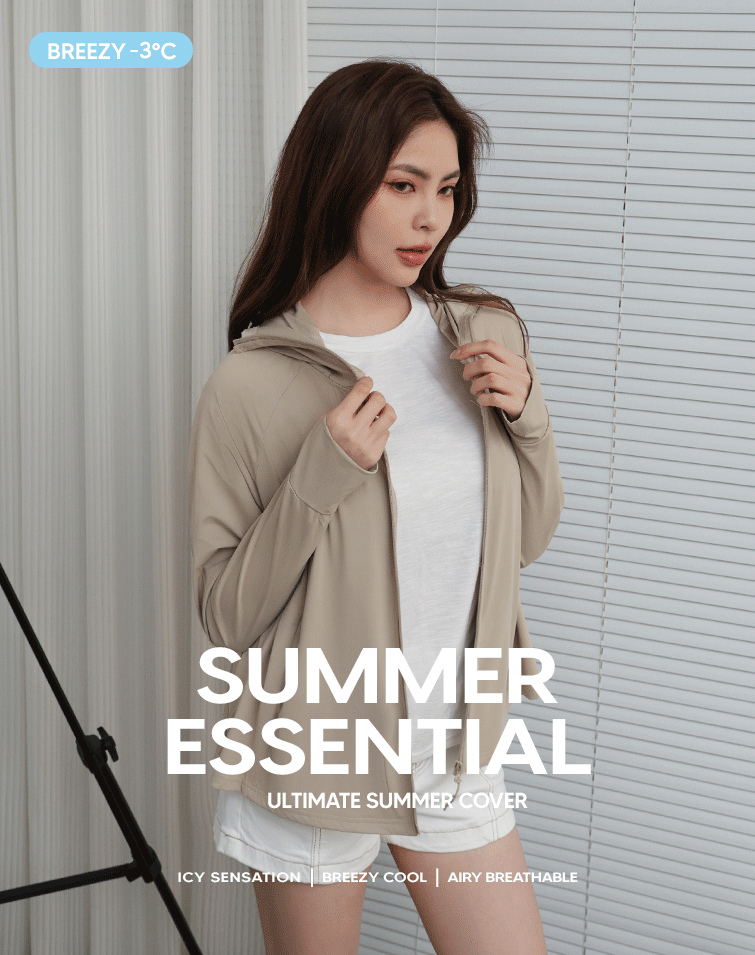 3D BRIM REMOVABLE SUNSHADING JACKET