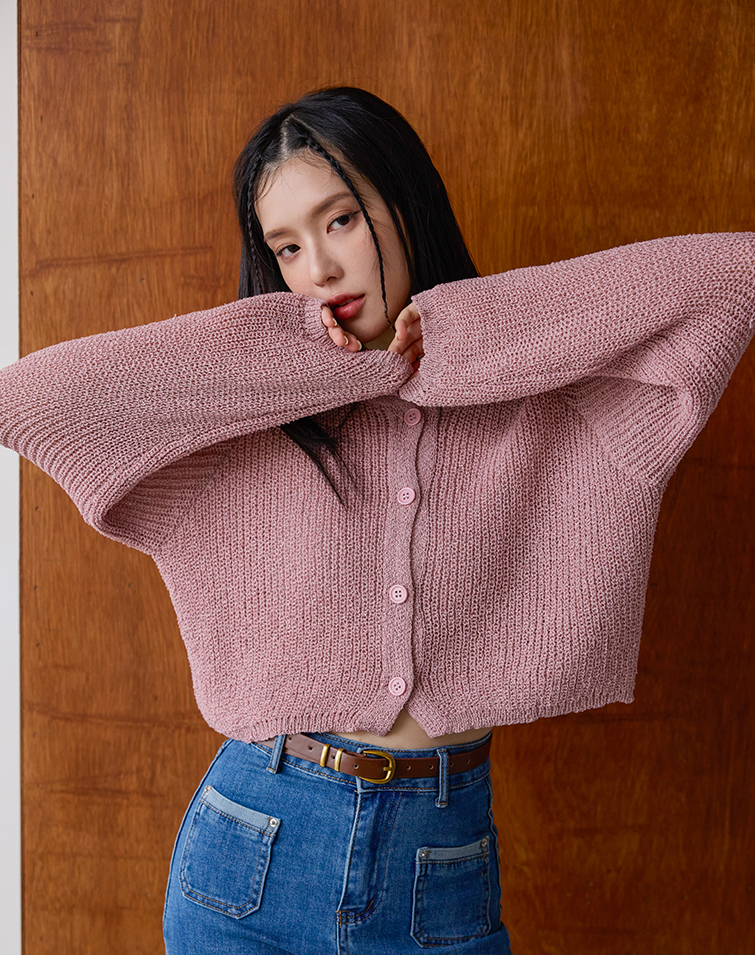 ELEGANT CROCHET LONG SLEEVE CARDIGAN