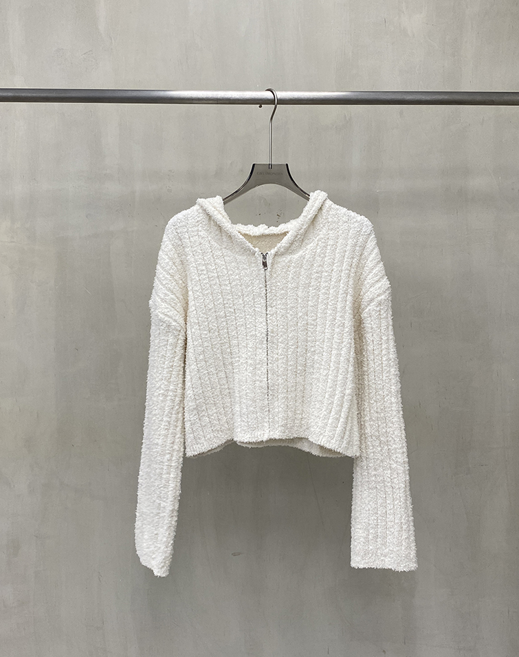 ELEGANT TEXTURED KNIT CARDIGAN