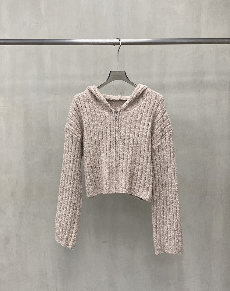 ELEGANT TEXTURED KNIT CARDIGAN