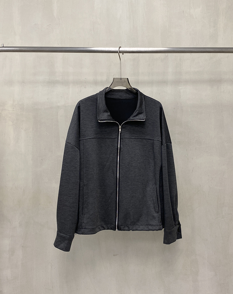 PLEATED BREEZY COTTON JACKET