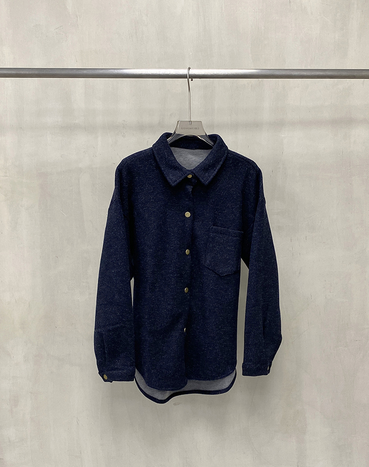 BLEND COLLARED JACKET