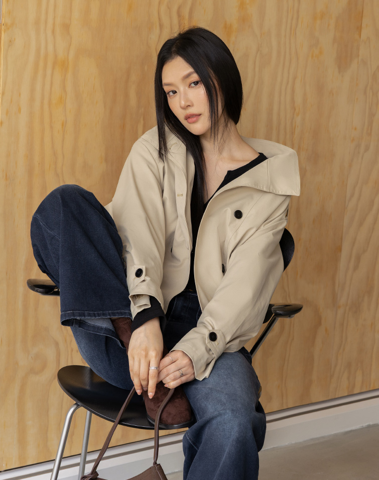 URBAN DOUBLE-BREASTED COAT