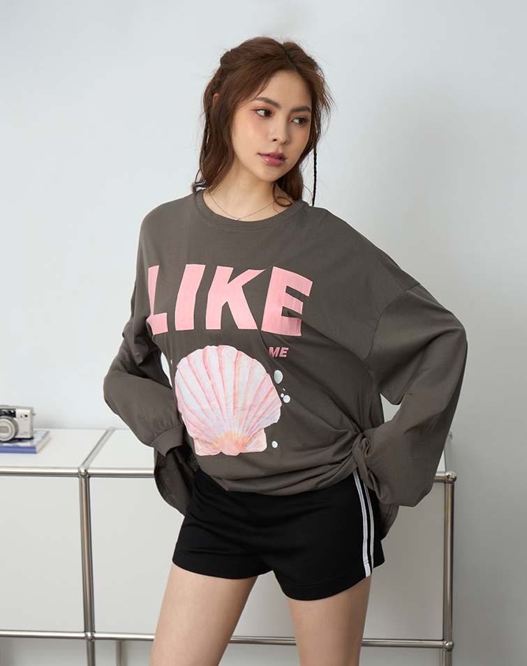 COASTAL DAILY GRAPHIC LONG-SLEEVE SWEATSHIRT