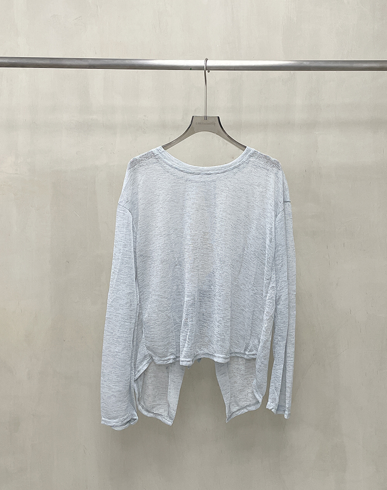 SHEER GAUZE TOP