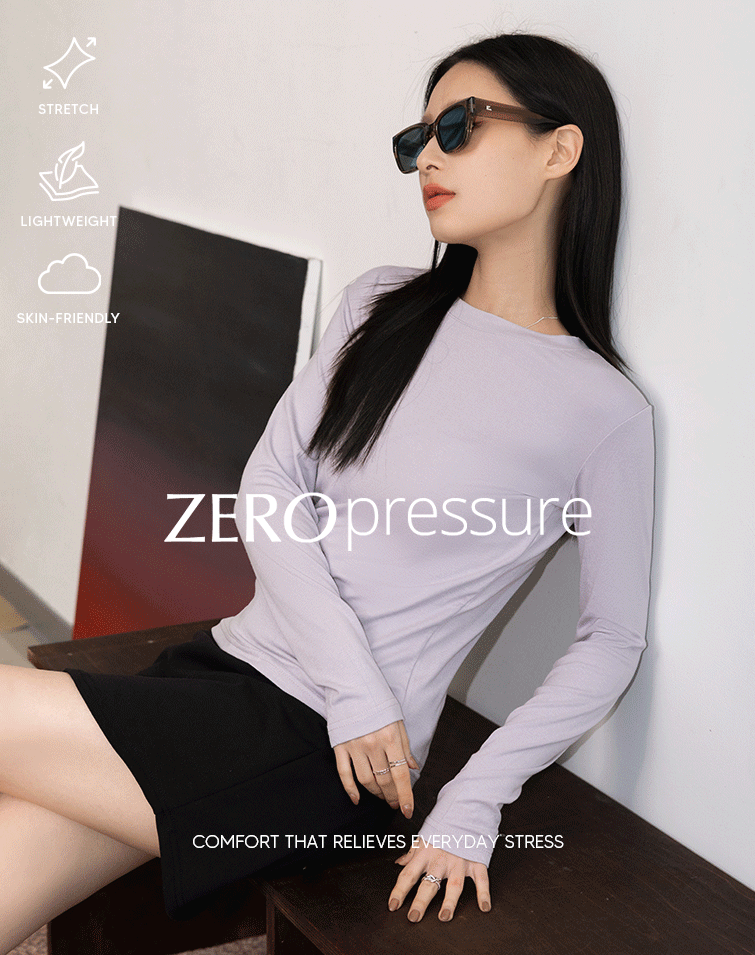 SOFT-FEEL COTTON LONG-SLEEVE