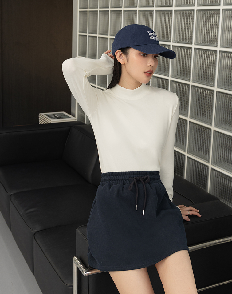 ULTRA-WARM CASHMERE HIGH-NECK TOP
