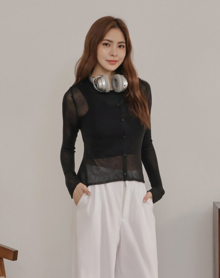 EARLY AUTUMN BUTTONED CARDIGAN