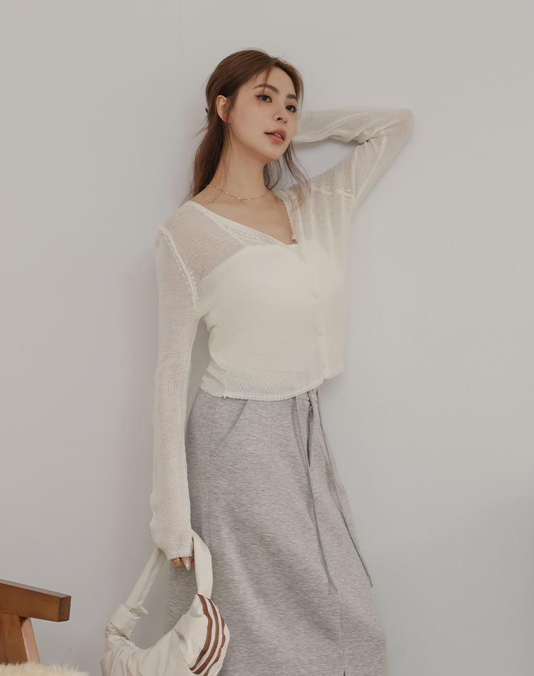 EARLY AUTUMN BUTTONED CARDIGAN