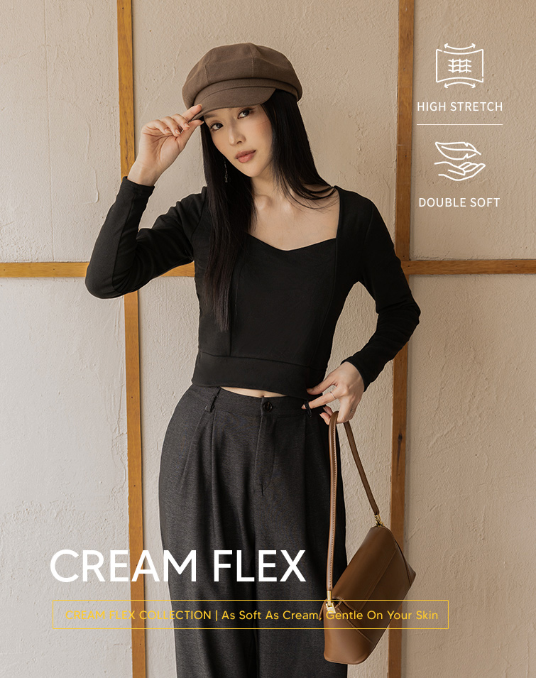 MIT HIGH-STRETCH SWEETHEART TOP
