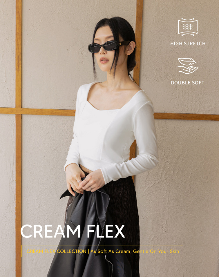 MIT HIGH-STRETCH SWEETHEART TOP