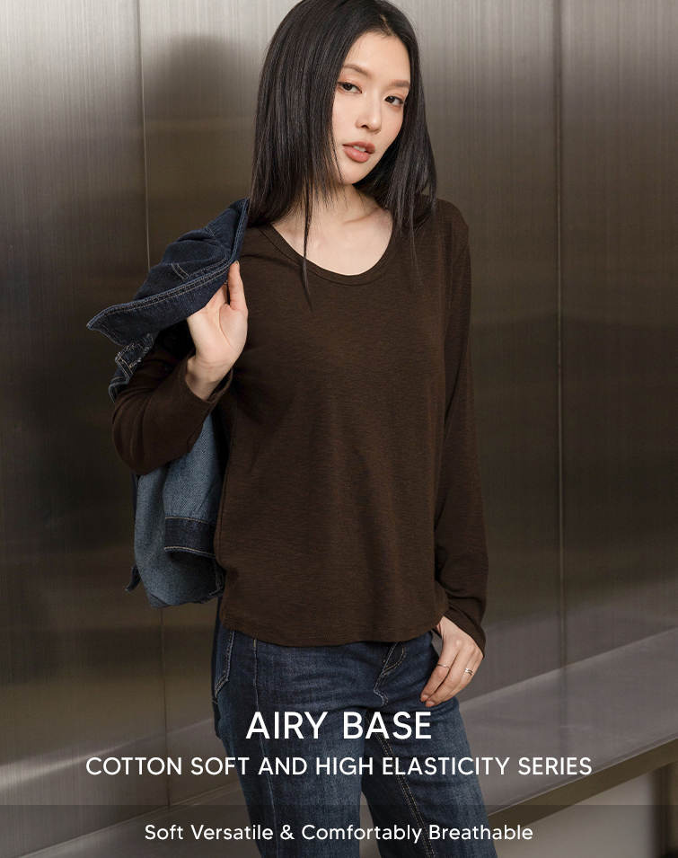 CLOUD-SOFT CREWNECK TOP