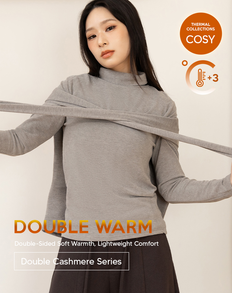 CASHMERE TURTLENECK TOP