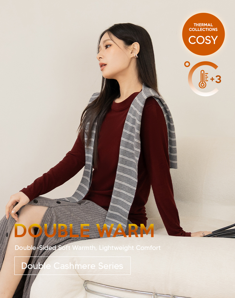 CASHMERE CREW-NECK TOP